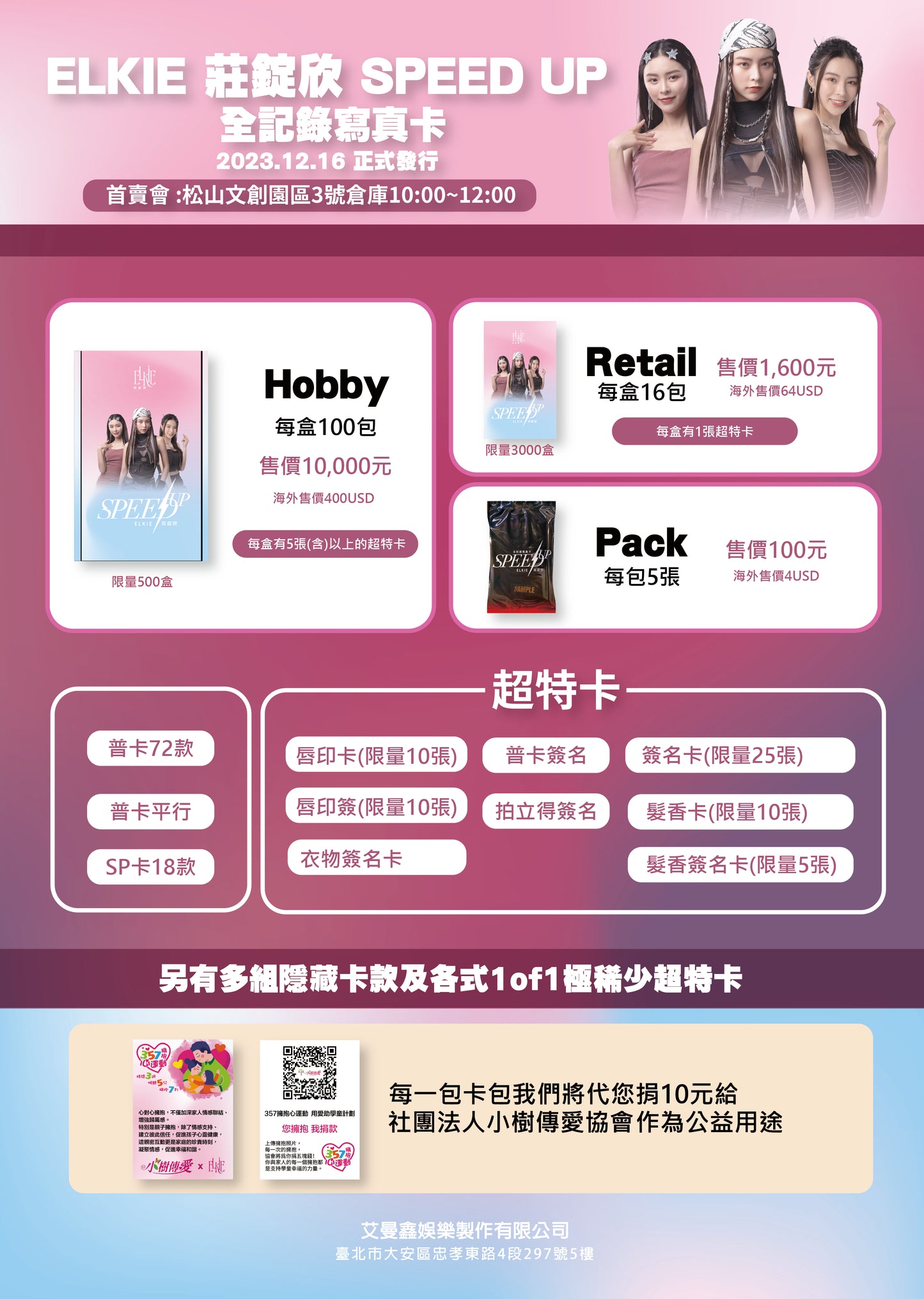 ELKIE collectable cards (Retail)